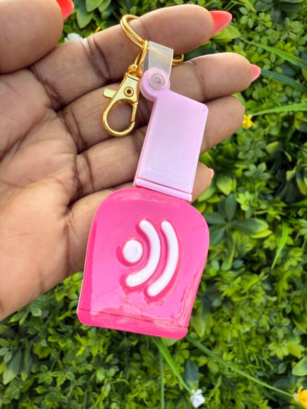 Nail Polish NFC Keychain