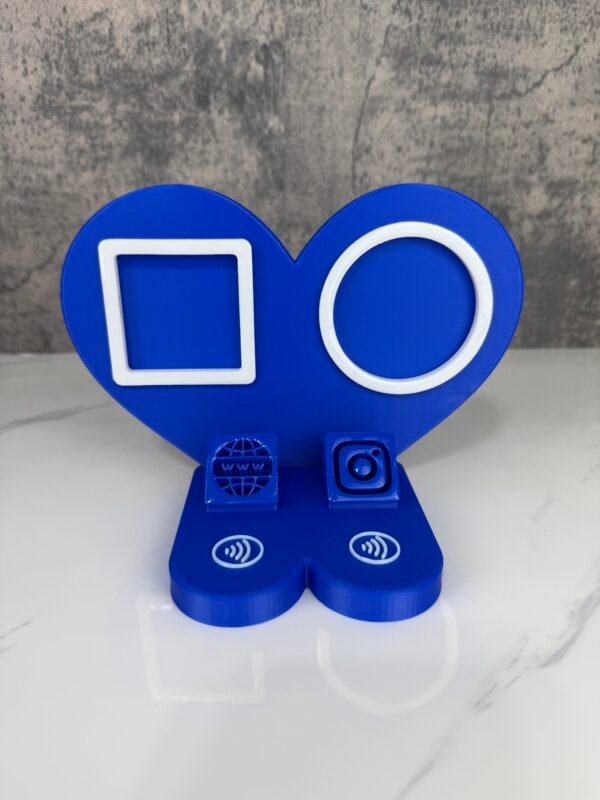 Heart NFC Business Stand (Small)