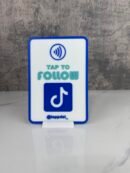 “Tap to follow” NFC Display Stand