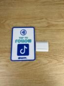 “Tap to follow” NFC Display Stand