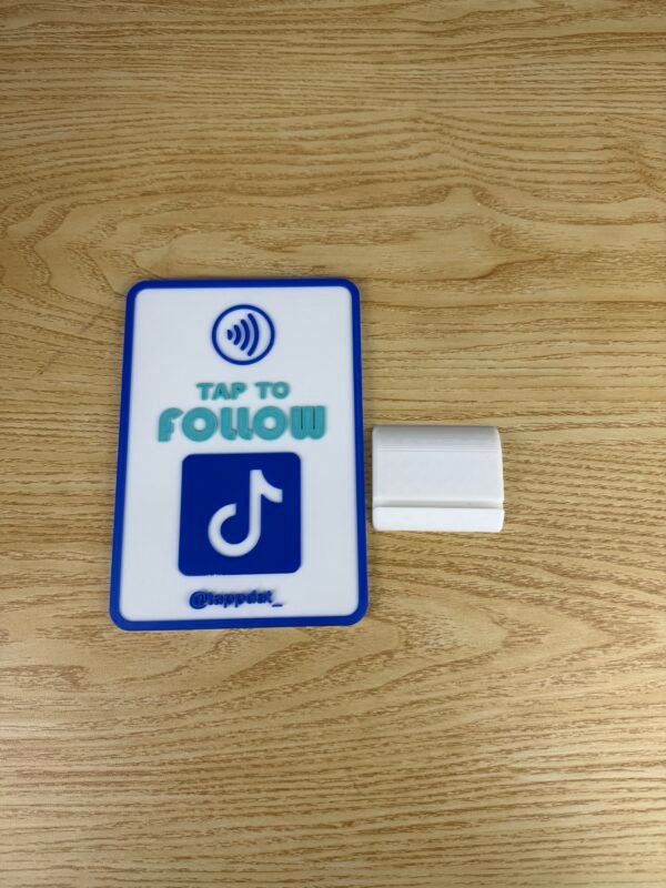 “Tap to follow” NFC Display Stand - Image 5