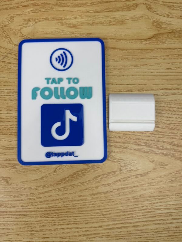 “Tap to follow” NFC Display Stand - Image 2