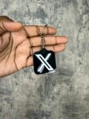 X (Twitter) Keychain