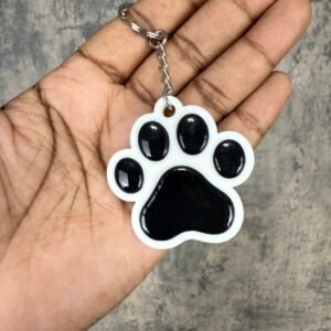 Paw print NFC Keychain