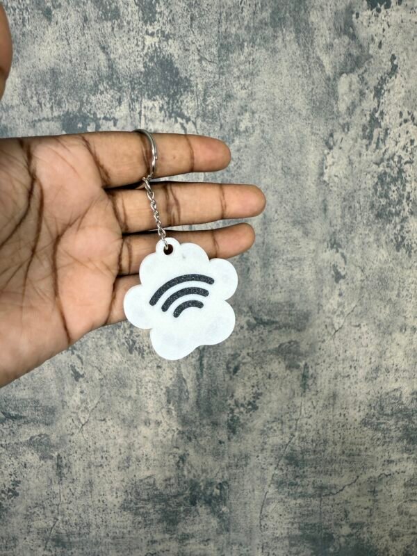 Paw print NFC Keychain - Image 4