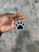 Paw print NFC Keychain